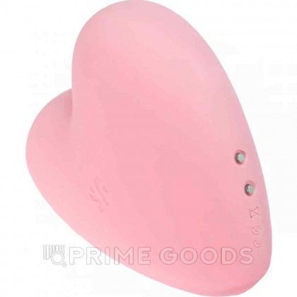 Вакуумный стимулятор Cutie Heart light Satisfyer розовый от sex shop primegoods фото 9