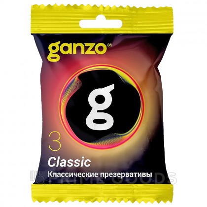 Презервативы классические Ganzo Classic, в пакете 3 шт. от sex shop primegoods