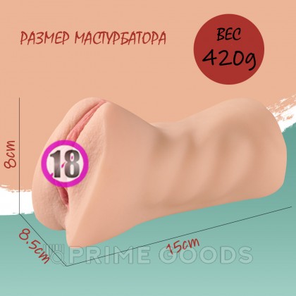 Реалистичный мастурбатор SHEQU EDITH от sex shop primegoods фото 7