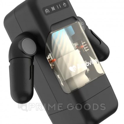 Инновационный робот-мастурбатор Game Cup (чёрный) от Amovibe от sex shop primegoods фото 16