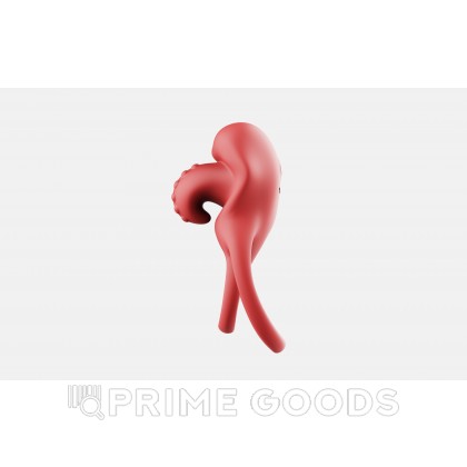Эрекционное виброкольцо двойное со стимулятором клитора Lick it от sex shop primegoods фото 3