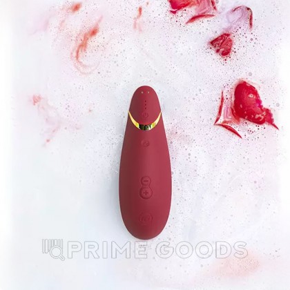 Бесконтактный клиторальный стимулятор Womanizer Premium 2 бордовый от sex shop primegoods фото 8