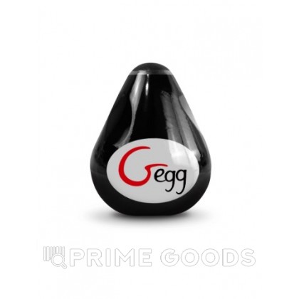 Gvibe Gegg Black - мастурбатор яйцо, 6.5х5 см (черный) от sex shop primegoods фото 2
