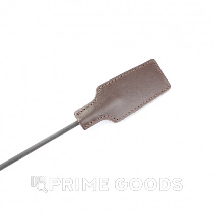 Стек профессиональный из коричневой кожи от sex shop primegoods