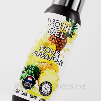 Лубрикант для орального секса SGAN Sensual со вкусом кислого ананаса, 100 мл от sex shop primegoods фото 2