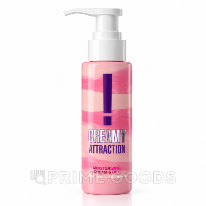 Увлажняющий крем с ароматом ежевики INTT CREAMY ATTRACTION 100 мл от sex shop primegoods