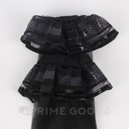 Чулки черные Clubwear (один размер) от sex shop primegoods фото 2
