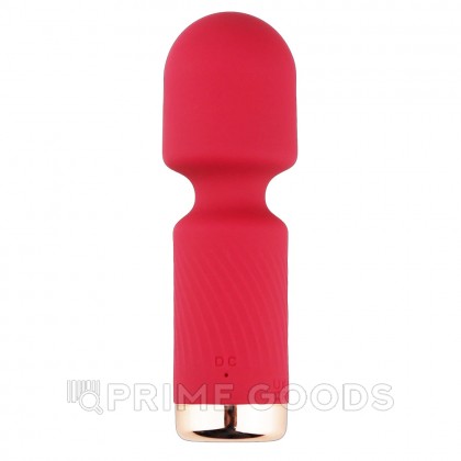 Мини Wand-вибромассажер, красный от sex shop primegoods фото 2