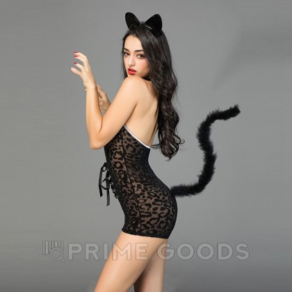 Костюм сексуальной кошечки (платье с хвостиком, ободок) от sex shop primegoods фото 4