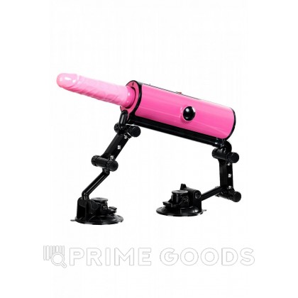 Секс-машина Pink-Punk MotorLovers ABS розовая (36 см.) от sex shop primegoods фото 10