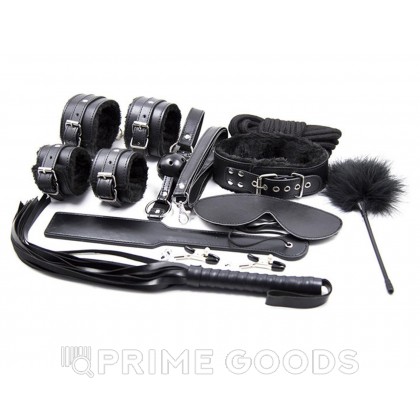 БДСМ набор 9 предметов, чёрный от sex shop primegoods