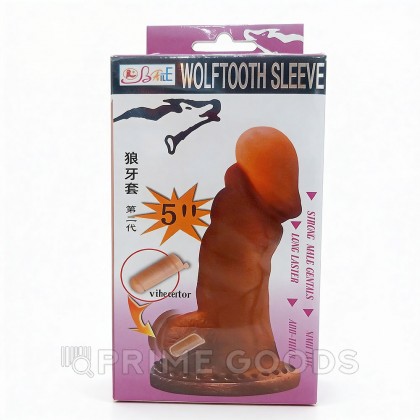 Насадка на пенис светлая (13,3×3,5 см) от sex shop primegoods фото 3