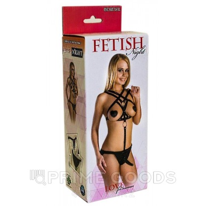 Костюм БДСМ  лайкра женский (костюм +фаллоимитатор) от sex shop primegoods фото 2