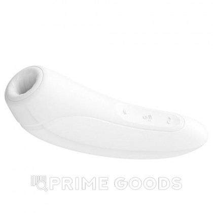 Вакуумный клиторальный стимулятор Satisfyer Curvy 1+ (белый) от sex shop primegoods фото 9