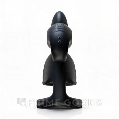 Стимулятор для пар в виде эрекционного кольца SVibe Snail JOVI черный от sex shop primegoods фото 7