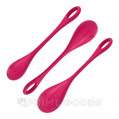Набор вагинальных шариков Satisfyer Yoni Power 1 розовые от sex shop primegoods