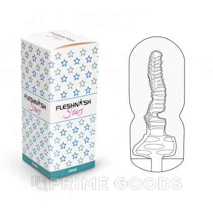 Мастурбатор Флешнаш с эффектом отсоса - Cozy Touch от sex shop primegoods