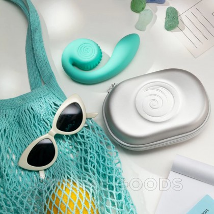 Двойной стимулятор точки G SVibe Snail GIZI цвет тиффани от sex shop primegoods фото 11