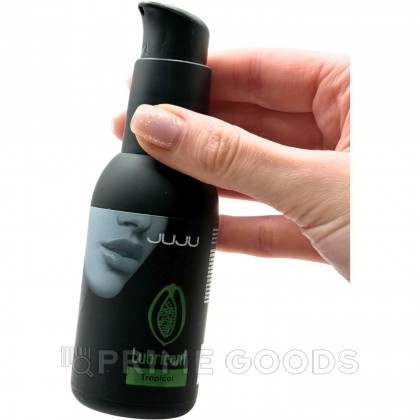 Съедобный лубрикант JUJU со вкусом тропических фруктов  100 мл от sex shop primegoods фото 3