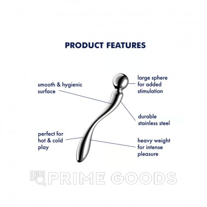 Стальной фаллоимитатор Satisfyer Star Force 2 (22×3,35 см) - primegoods.kz фото 5 Стальной фаллоимитатор Satisfyer Star Force 2 (22×3,35 см) от sex shop primegoods фото 5