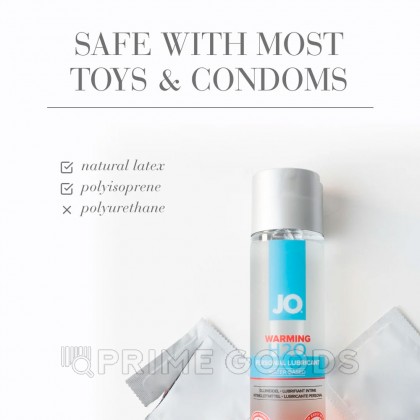 Классический согревающий лубрикант на водной основе / JO H2O Warming 2 oz, 60 мл от sex shop primegoods фото 3