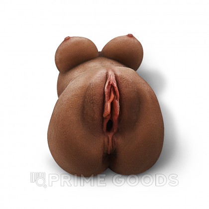 Мастурбатор компактный в виде женского тела и вагины Mary (коричневый) от sex shop primegoods фото 2
