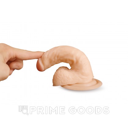 Небольшой фаллоимитатор на присоске, 16х3 см от sex shop primegoods фото 2
