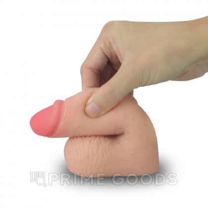 Фаллоимитатор для ношения Skinlike Limpy Cock (14 см.) от sex shop primegoods фото 4