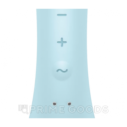 Вибратор-кролик Satisfyer Triple Oh светло-голубой от sex shop primegoods фото 7