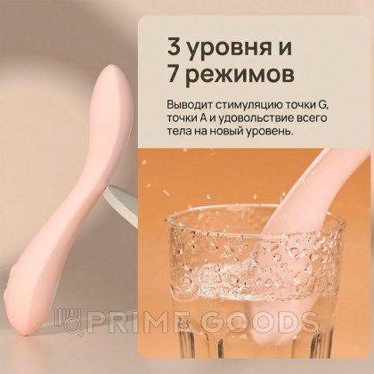 Вибратор для точки G с подогревом Alice от Drywell от sex shop primegoods фото 6