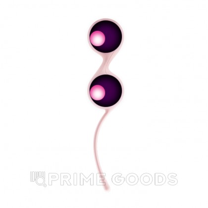 Вагинальные шарики со смещенным центром тяжести (бледно розовый) от sex shop primegoods фото 2