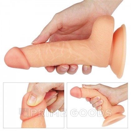 Фаллоимитатор Ultra Soft Dude (18*3,6 см) от sex shop primegoods фото 4