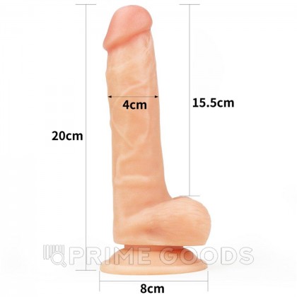 Фаллоимитатор  Ultra Soft Dude (20*4) от sex shop primegoods фото 3