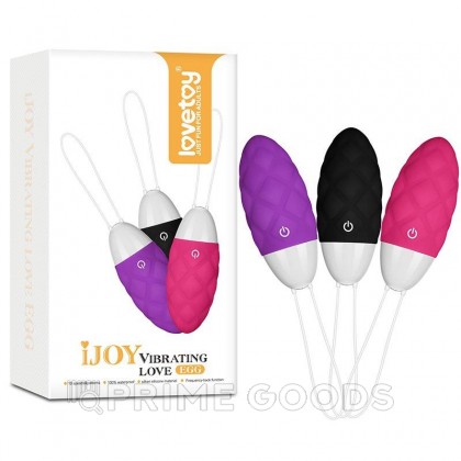 Виброяйцо IJOY Vibrating Love Egg от sex shop primegoods фото 3