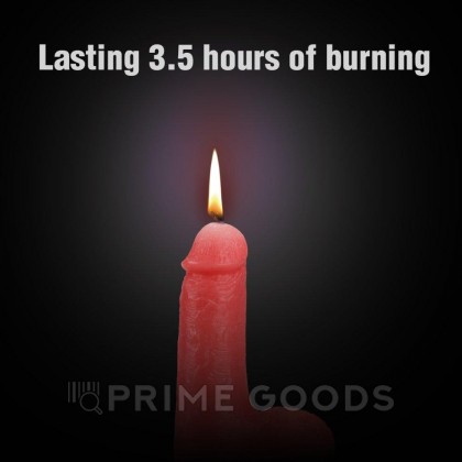 Свеча Bondage Fetish красный цвет (низкотемпературная) от sex shop primegoods фото 3