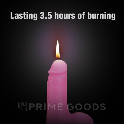Свеча Bondage Fetish розовый цвет (низкотемпературная) от sex shop primegoods фото 2