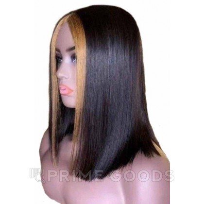 Парик удлиненный (коричневый, светлые пряди) от sex shop primegoods фото 3