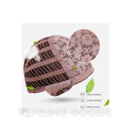 Парик удлиненный (коричневый, светлые пряди) от sex shop primegoods фото 2