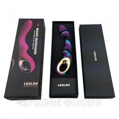 Вибратор LEALSO Magic Vibrator (черный, голубой, фиолетовый, розовый) от sex shop primegoods фото 4