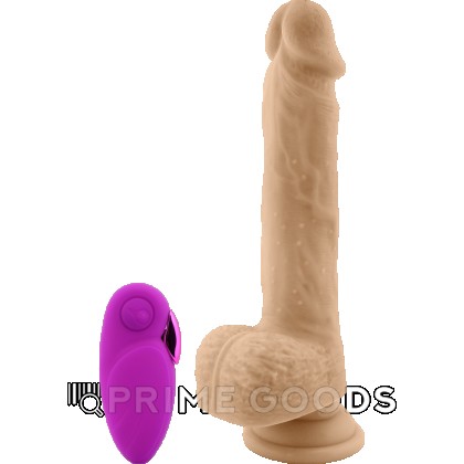 Вибратор-пульсатор на дистанционном пульте управления LEALSO от sex shop primegoods фото 4