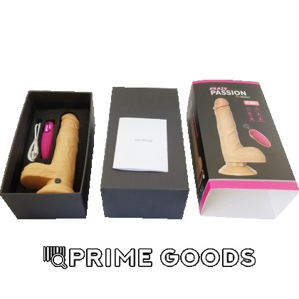 Вибратор-пульсатор на дистанционном пульте управления LEALSO от sex shop primegoods фото 4