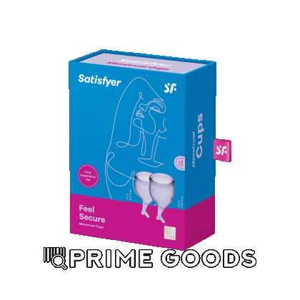 Набор менструальных чаш Satisfyer Feel Secure, 15 мл, 20 мл от sex shop primegoods