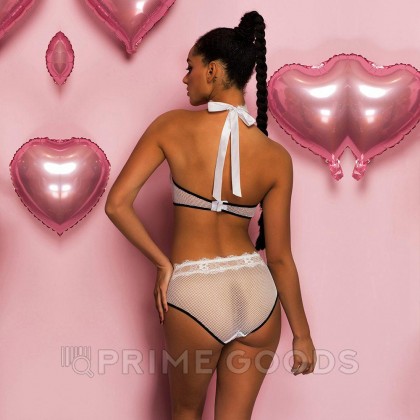 Эротический комплект белья Sexy bra (белый) от sex shop primegoods фото 3