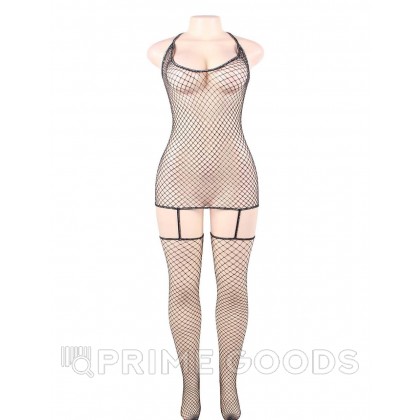 Платье-сетка с чулками (размер М) от sex shop primegoods фото 2