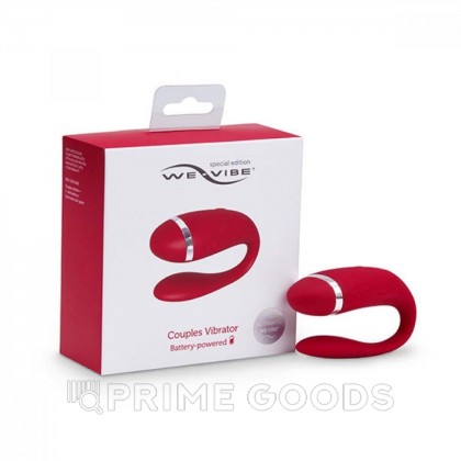 WE-VIBE Special Edition Вибратор красный на батарейках от sex shop primegoods