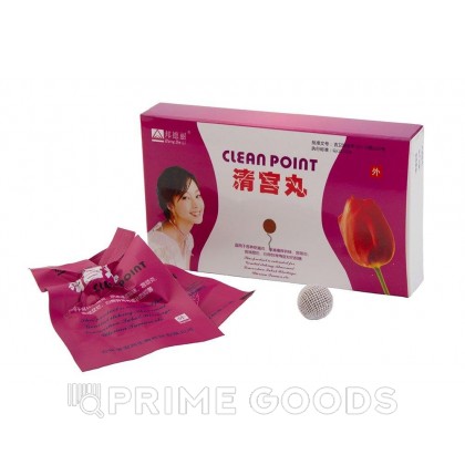 Гинекологические тампоны Clean point 6 в1уп. от sex shop primegoods