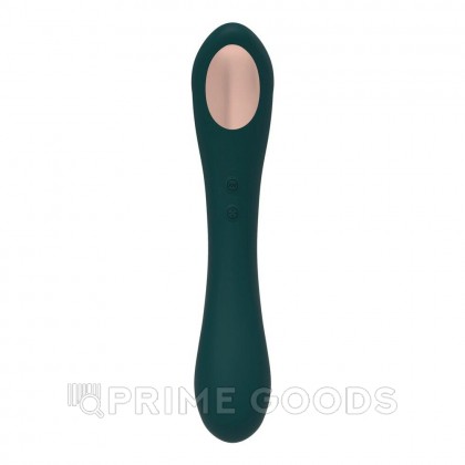 Вибратор с клиторальной стимуляцией Quiver от Alive, тёмно-зелёный от sex shop primegoods фото 3