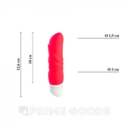 Мини вибратор JAM от Fun Factory (красный) от sex shop primegoods фото 2