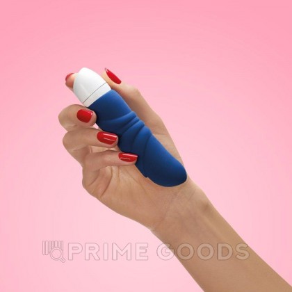 Мини вибратор JAM от Fun Factory (темно-синий) от sex shop primegoods фото 4