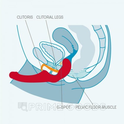 Страпон SHARE безремневой от Fun Factory (фиолетовый) от sex shop primegoods фото 4